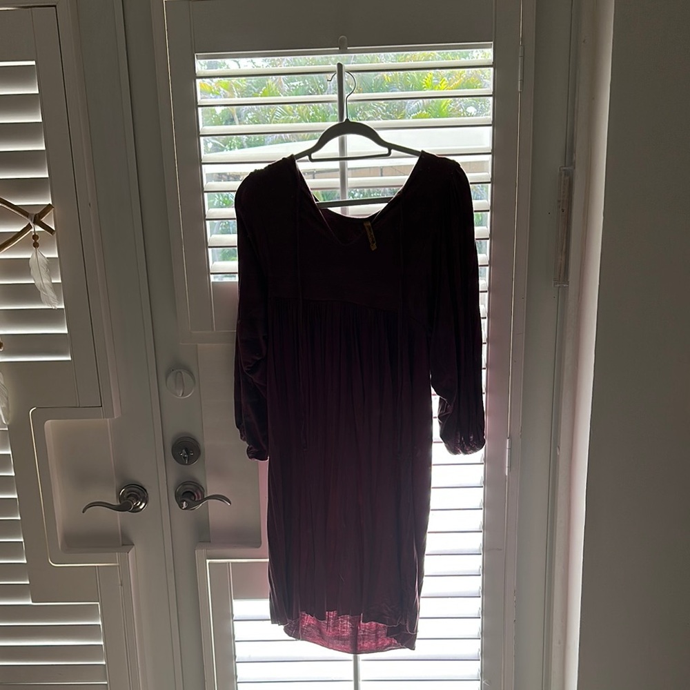Elegant Rachel Pally Burgundy Dress size small